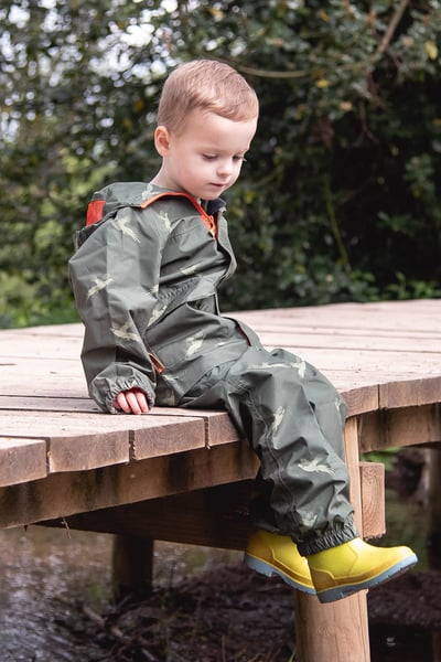Toddler Splash Trousers - Pheasant Print