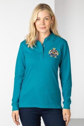 Ladies Charlie Long Sleeve Polo Shirt