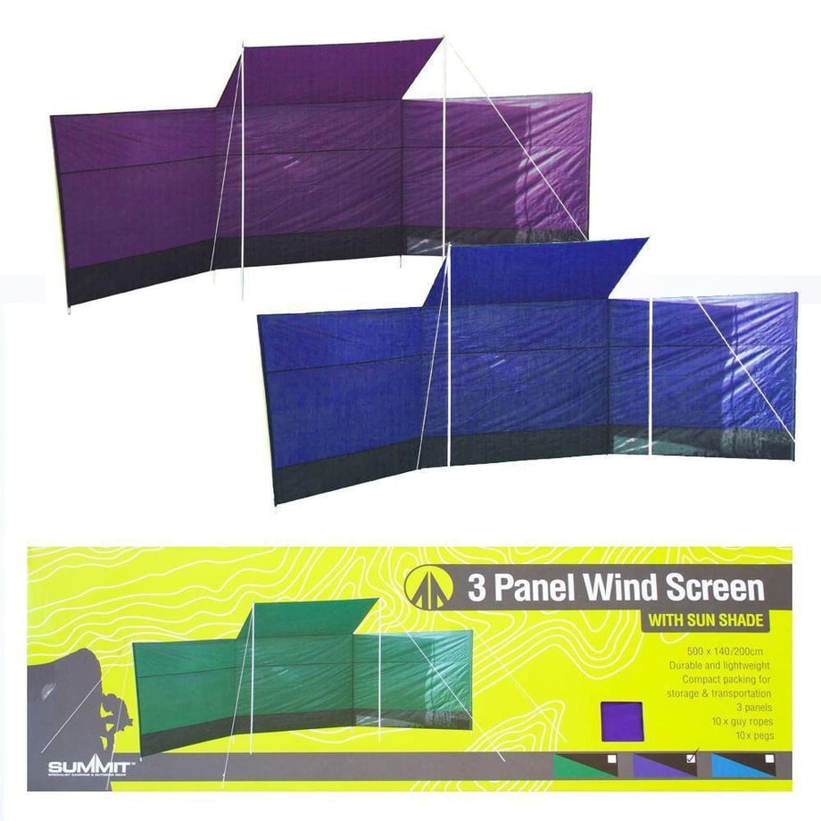Wind Screen With Sun Shade UK