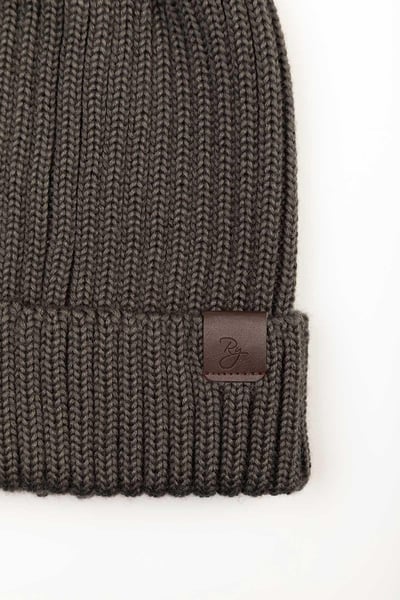 Men's Beanie Hat - Ollie - Iron