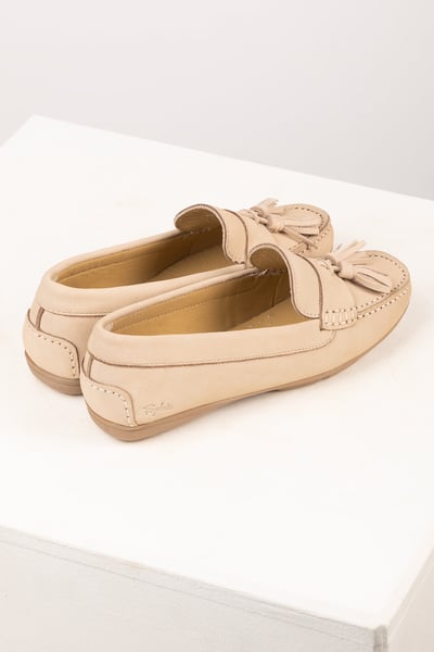 Damen-Loafer mit Quaste - Reighton - Blasser Sand