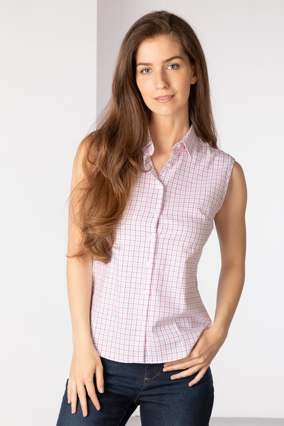 Ladies sleeveless store tops uk