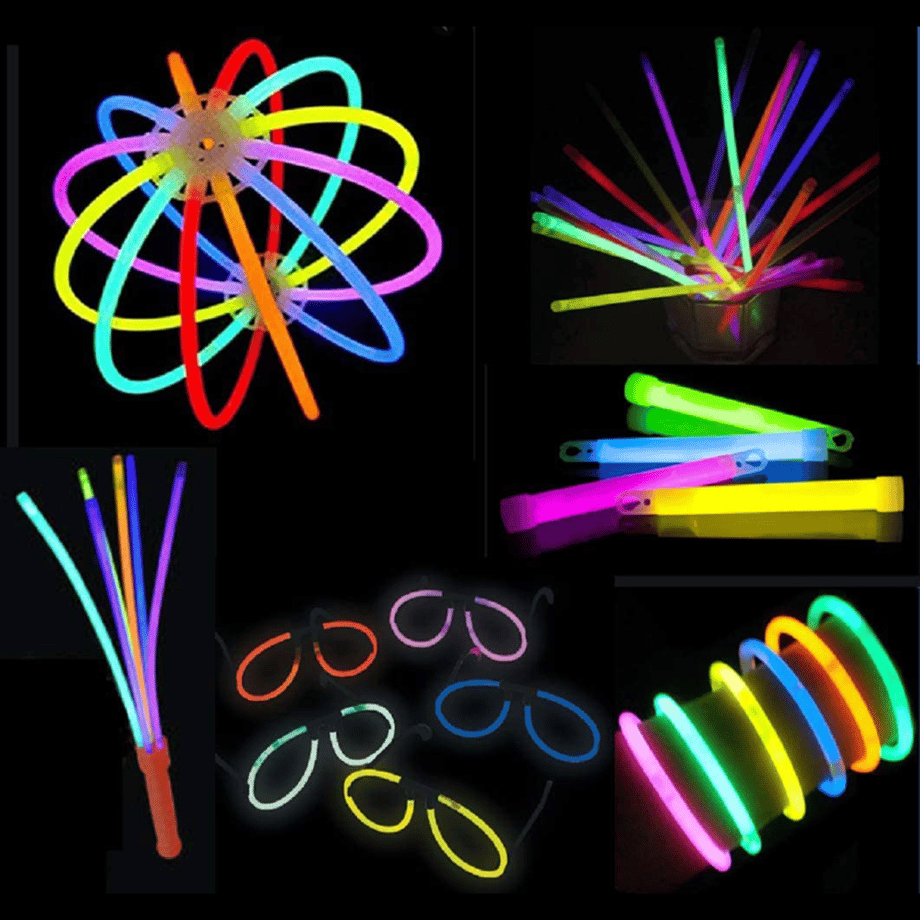 Mega Pack Glow Novelties 196pcs | Rave Glow | Glow In The Dark UK