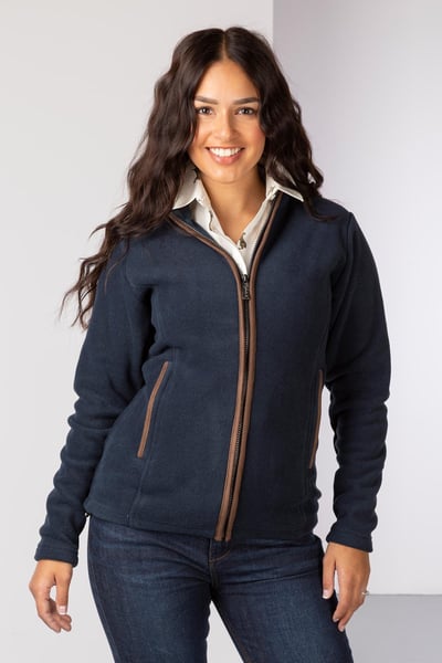 Ladies Huggate Fleece Jacket - Ink