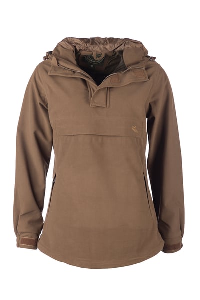 Ladies Shooting Smock - Danby - Light Brown