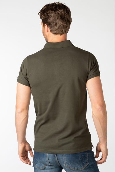 Fordon IV Poloshirt für Herren - Olive