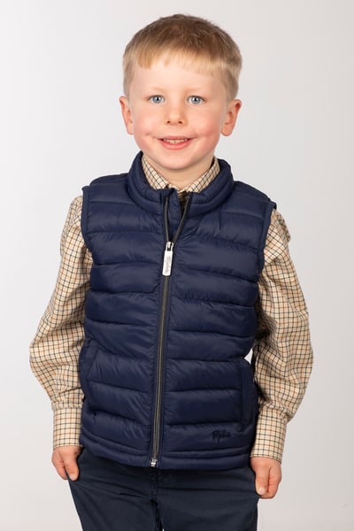 Toddler Padded Gilet - Runswick Bay - Navy