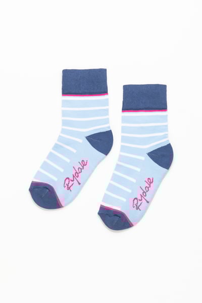 Calcetines tobilleros júnior - Azul suave