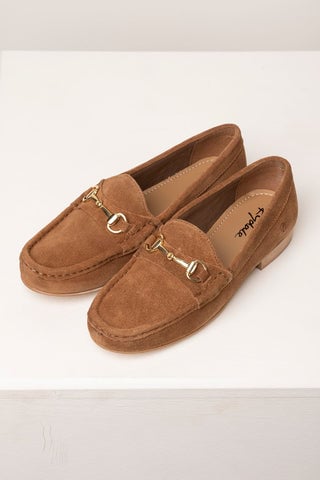 Ladies Suede Loafers