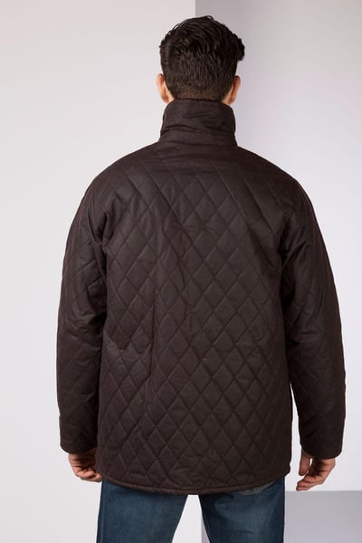 Diamond Steppwachsjacke für Herren II - Braun