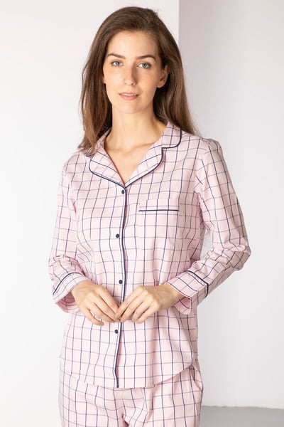 Ladies 100% Cotton Pyjama Sets - Kate Tweed