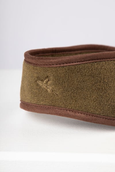Ladies Fleece Headband - Huggate - Military Green