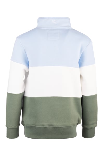 Girls Sweatshirt - Byland II - Labrador Soft Blue-White-Thyme