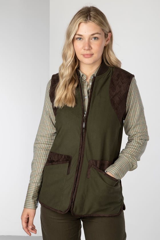 Ladies Shooting Waistcoat UK Rydale