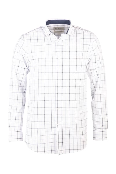 Men's Cotton Twill Country Shirt - Goathland Dark Navy