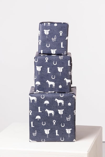 Wrapping Paper 3 Metre - Equestrian Wrap