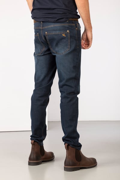 Men's Straight Leg Jeans - Rupert II - Dark Denim