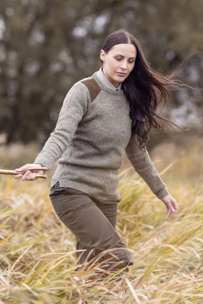 Ladies Pheasant Shooting Jumper - Wykeham - Derby Tweed