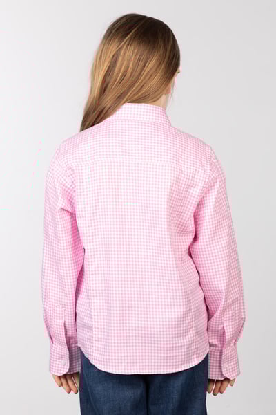Country Girls Check Shirts - Gingham Pink
