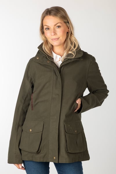 Chaqueta de campo para mujer - Lady Gembling - Oliva oscuro