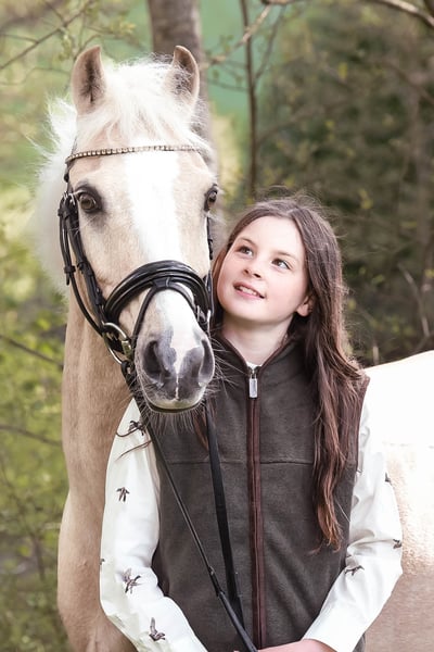 Kid's Fleece Gilet - Huggate - Khaki