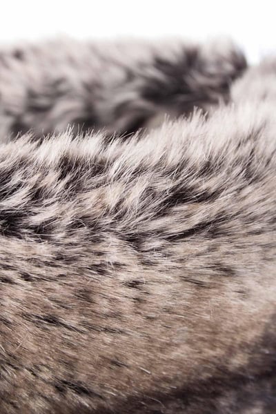 Ladies Faux Fur Headband - Brown