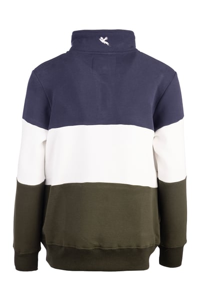 Boy's Sweatshirt - Byland II - Tractor Navy/White/Olive