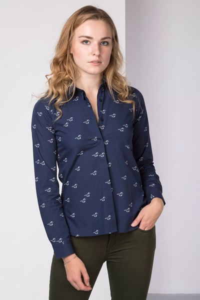 Chemise Imprimée Femme - Wistow - Cheval Marine