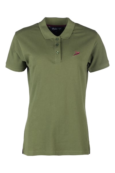 Ladies Pheasant Polo Shirt - Kirby - Olive