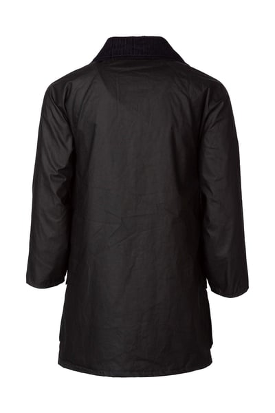 Kid's Wax Jacket - Etton - Navy