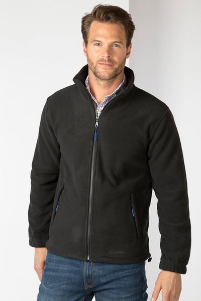 Men's Polar Fleece Jacket - Flaxton IV - Dark Grey