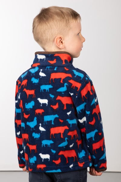 Toddler Fleece Jacket - Farmyard