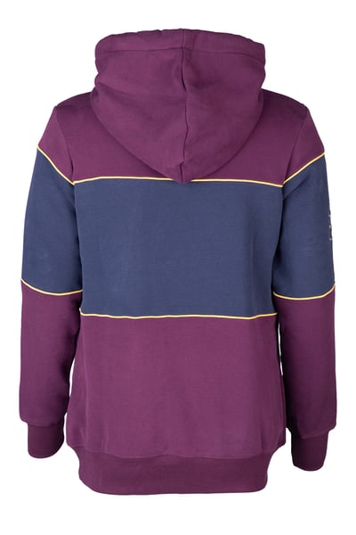 Ladies Snaffle Hoody - Byland - Dark Berry/Navy