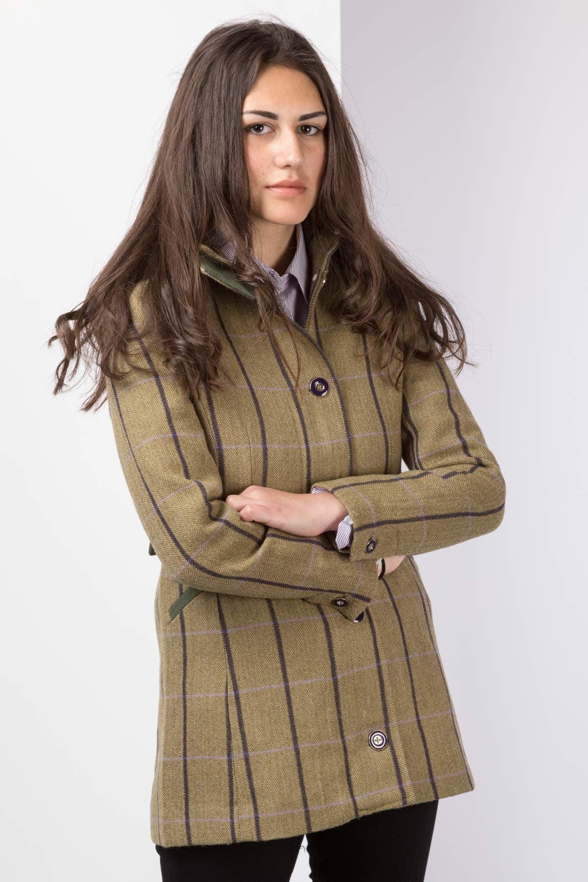 Ladies Tweed Coat UK | Long Tweed Jacket - Rydale