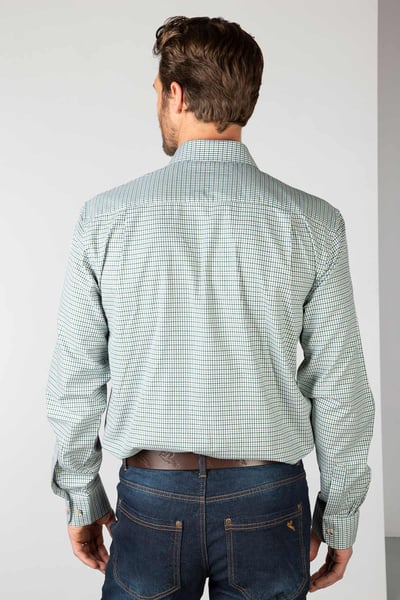 Men's Country Checked Shirt - Millington - Millington Green