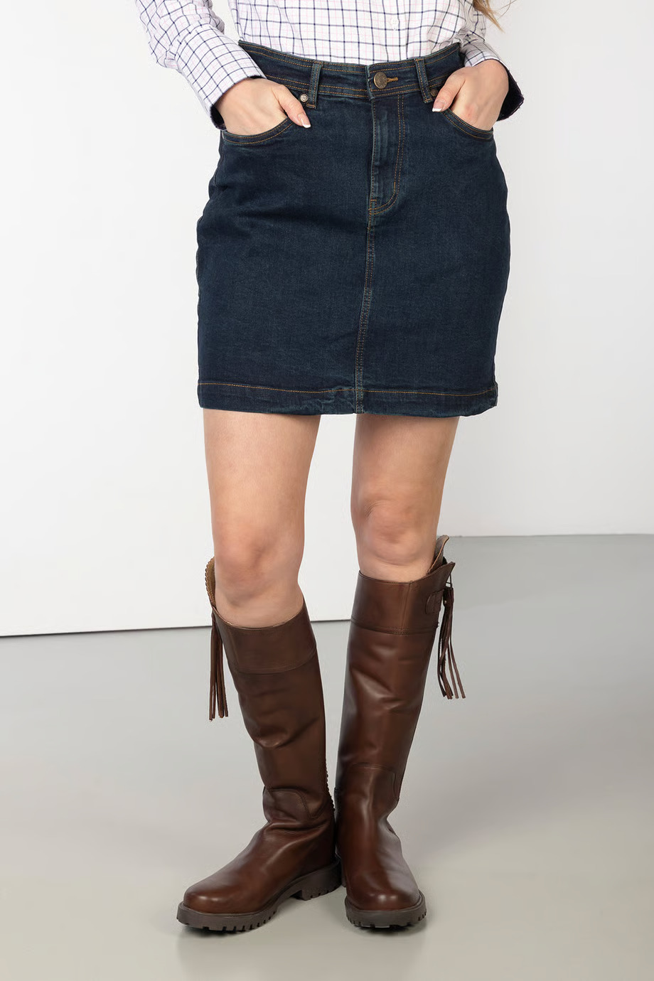 Denim skirt
