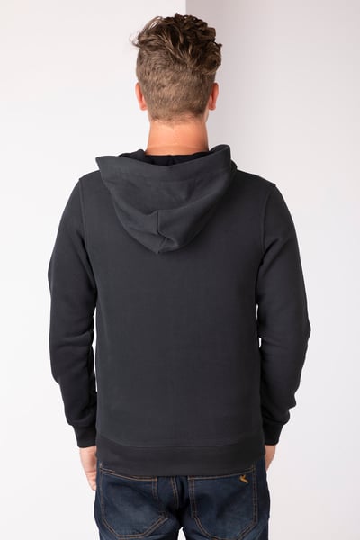 Men's Pheasant Full Zip Hoody - Fordon - Black