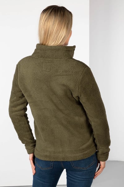 Ladies Fleece Jacket - Etton II - Olive