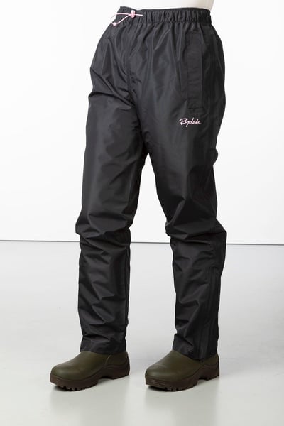 Ladies Waterproof Overtrousers - Dark Grey