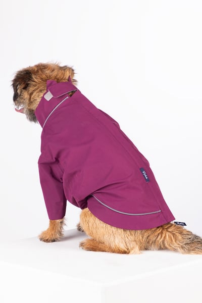 Dog Raincoats - Yapham - Mulberry