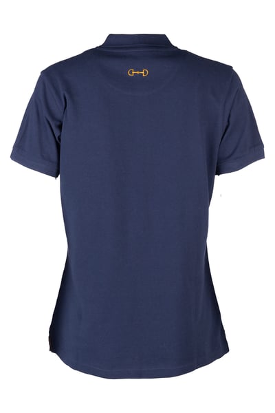 Ladies Snaffle Polo Shirt - Kirby - Navy