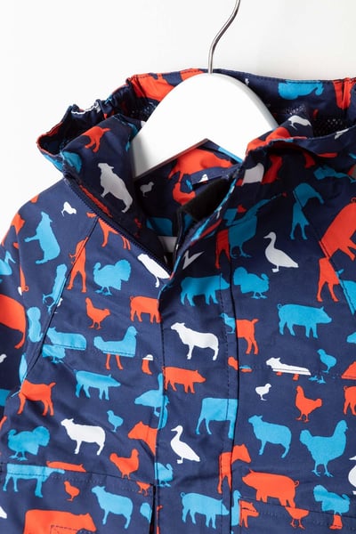Toddler Splash Jacket - Farmyard