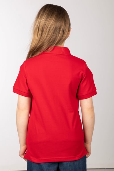 Girl's Polo Shirt - Charlie II - Red