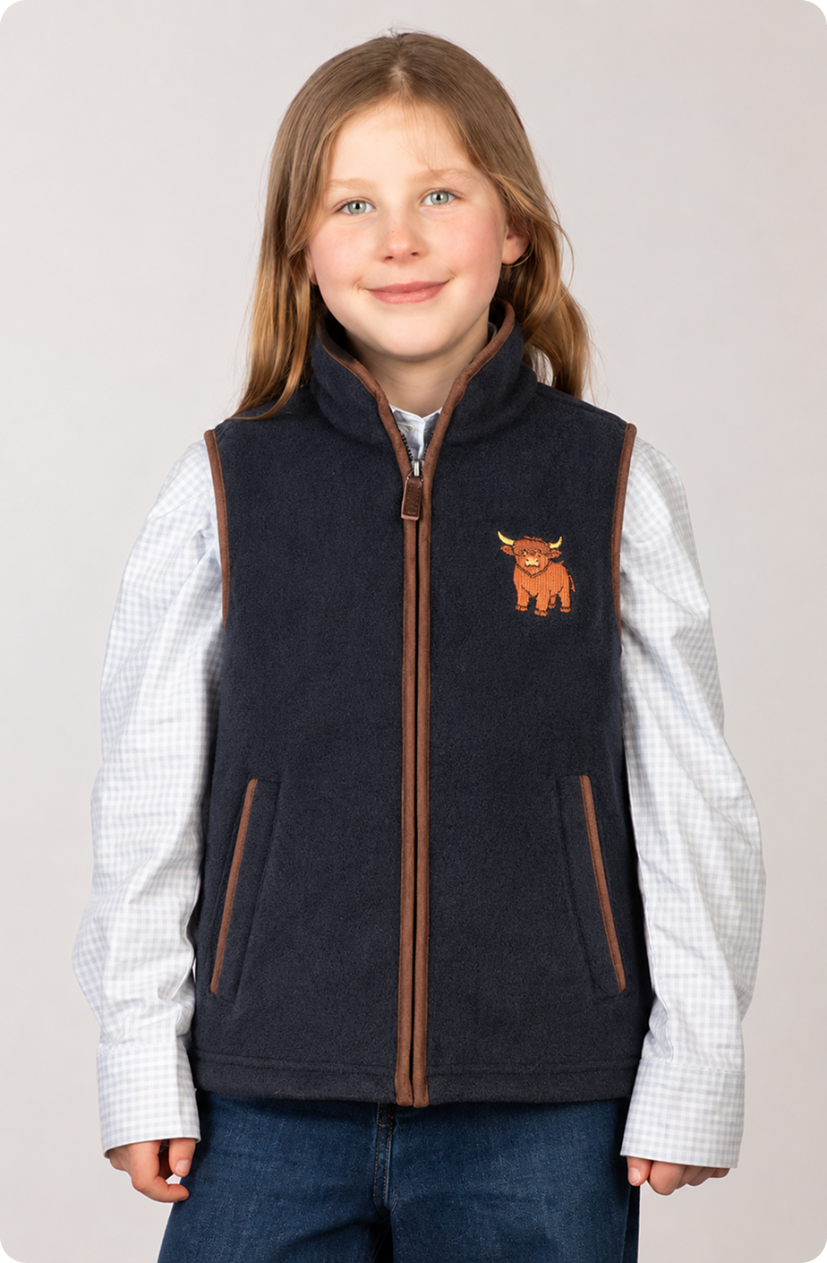 Junior Fleece Waistcoat