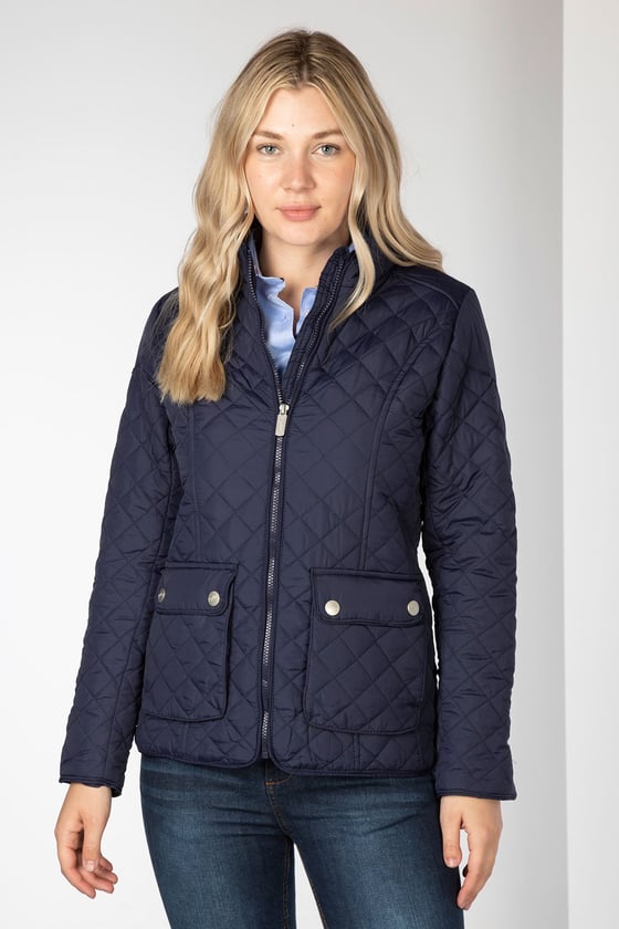 Ladies quilted jacket sale deals