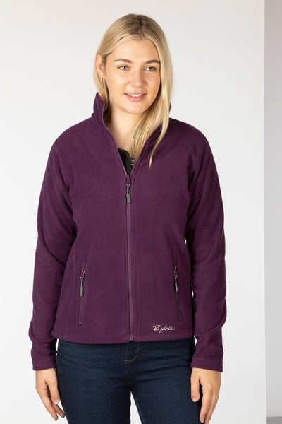 Ladies Full Zip Fleece - Agnes IV - Berry
