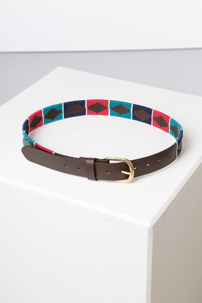 Polo Belts - Teal/Navy/Bonbon