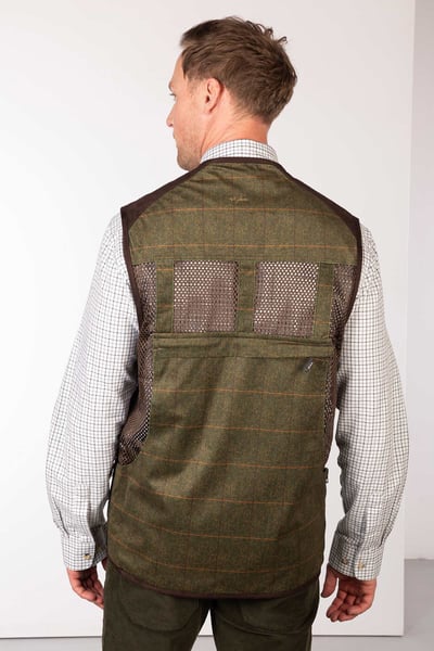 Men's Shooting Vest - Danby - Heathland