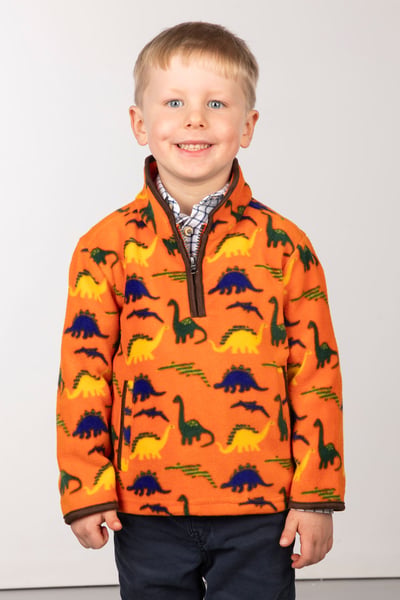 Toddler Overhead Fleece - Dinosaurs
