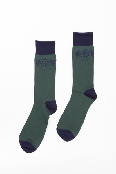 Men's Emblem Socks - Forest